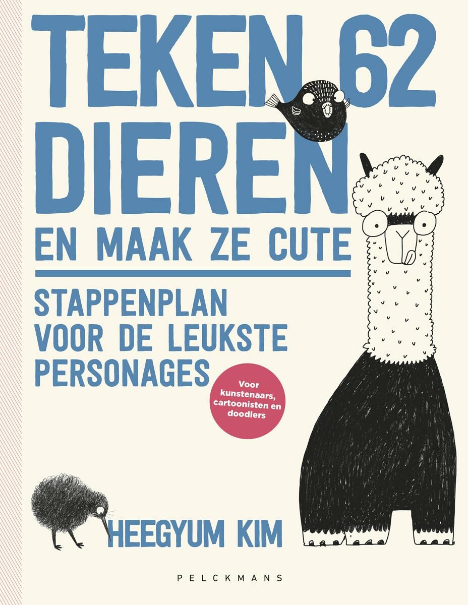 Teken 62 dieren en maak ze cute