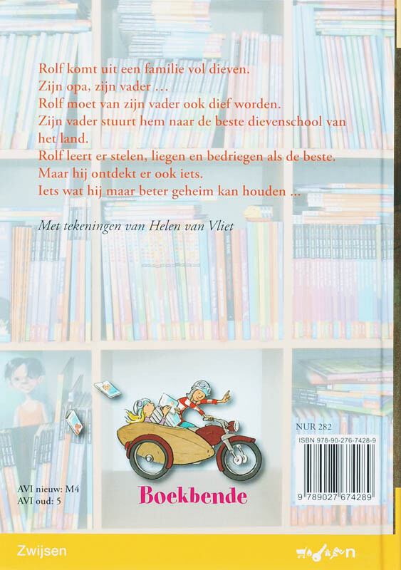 Dievenschool / Boekbende achterkant