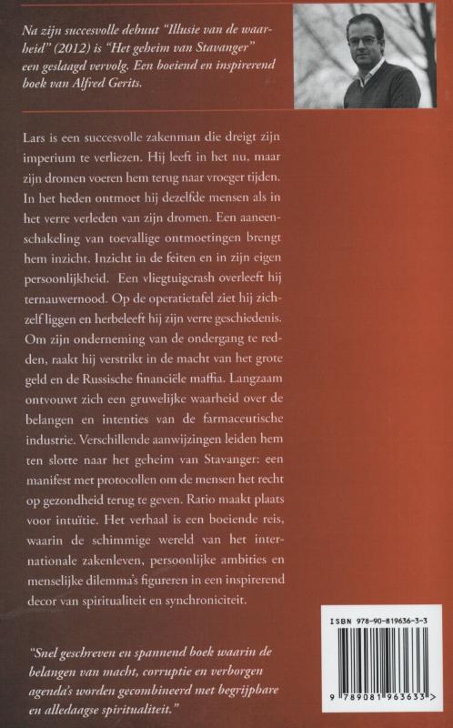 Het geheim van Stavanger achterkant