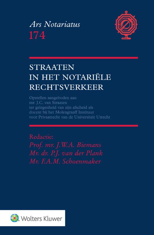 Straaten in het notariële rechtsverkeer / Ars notariatus / 174