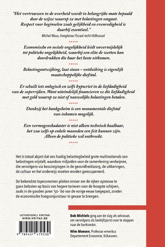 Wanneer stoppen de fiscale priveleges achterkant