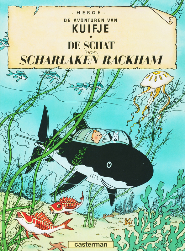 Hergé De Avonturen Van Kuifje 12, De Schat Van Scharlaken Rackham / De Schat Van Scharlaken Rackham / De Avonturen Van Kuifje / 12