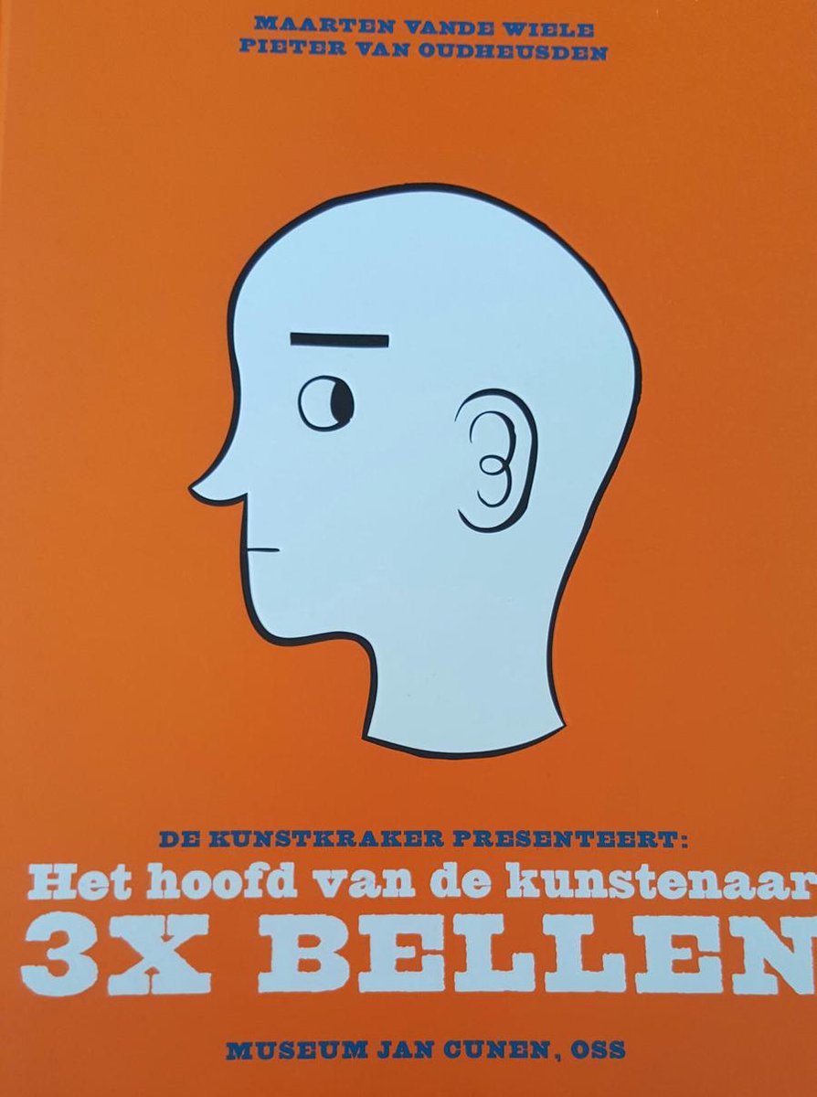 boekenbalie_9789067630665_cover De Kunstkraker presenteert: Het hoofd van de kunstenaar (3 x bellen)
