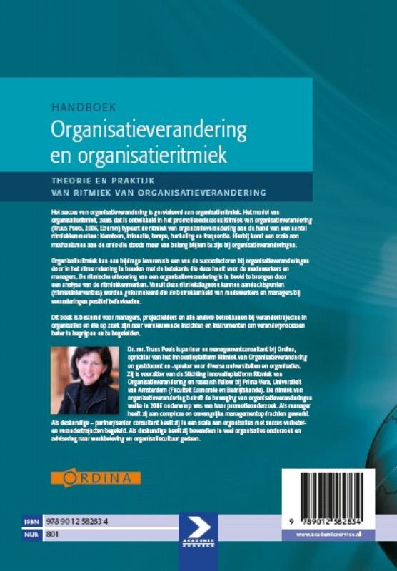 Handboek Organisatieverandering En Organisatieritmiek achterkant