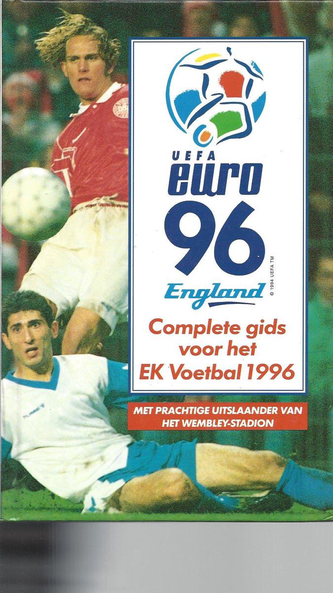 UEFA EURO '96 England complete gids voor het EK Voetbal 1996
