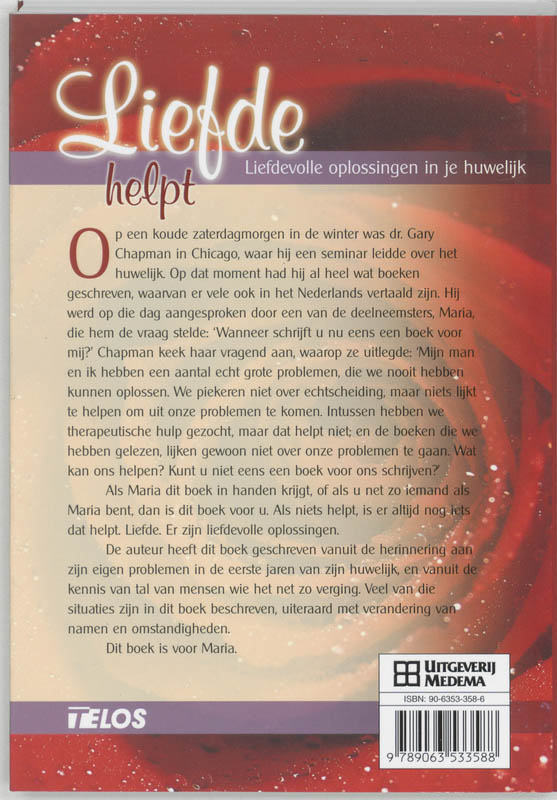 Liefde Helpt achterkant