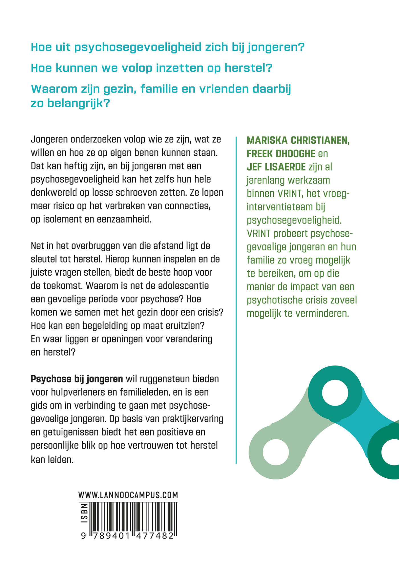 Psychose bij jongeren achterkant