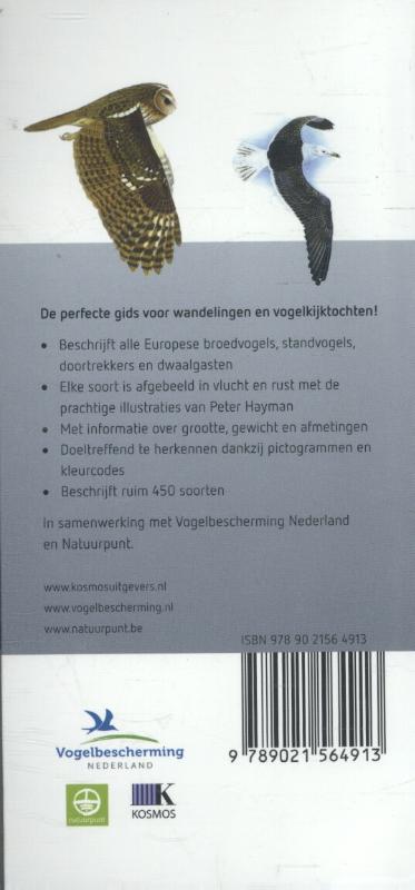 Vogels / Hayman's Zakgids achterkant