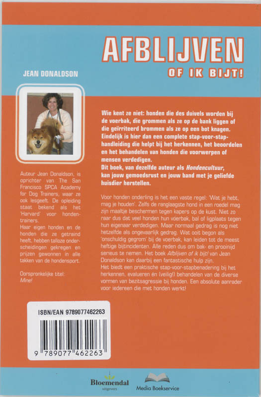 Afblijven of ik bijt achterkant