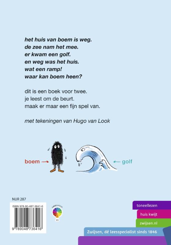kom maar bij mij / Toneellezen achterkant