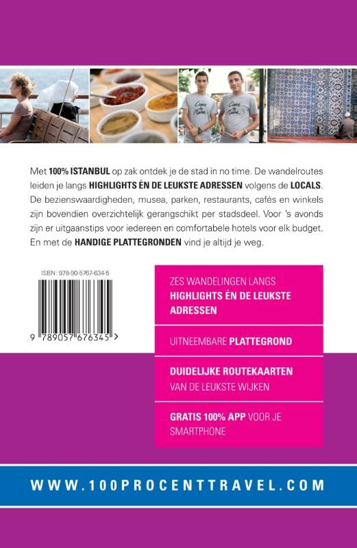 100% Istanbul / 100% stedengidsen achterkant