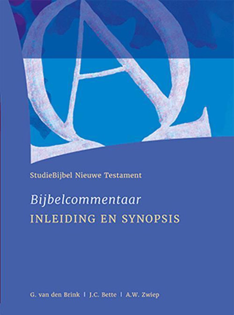 boekenbalie_9789077651346_cover StudieBijbel NT1 - SYNOPSIS  EN INLEIDING