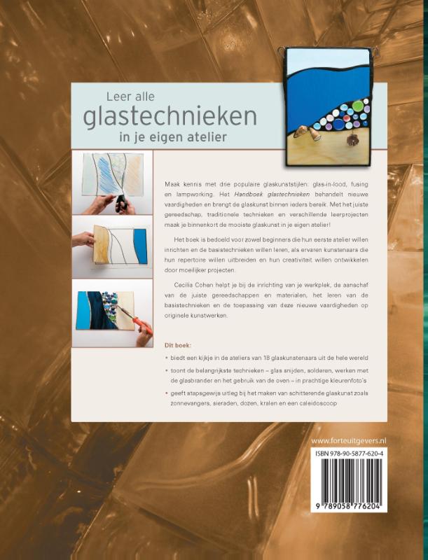 Handboek glastechnieken achterkant