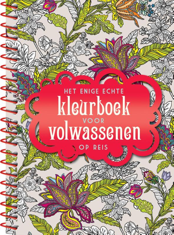 Het enige echte kleurboek voor volwassenen op reis