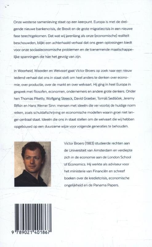 Waarheid, waarden & welvaart achterkant
