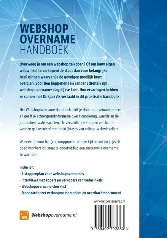 Webshopovername handboek achterkant