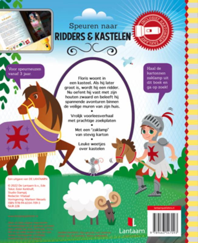 Speuren naar ridders & kastelen achterkant