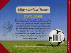 Mijn voetbalteam achterkant