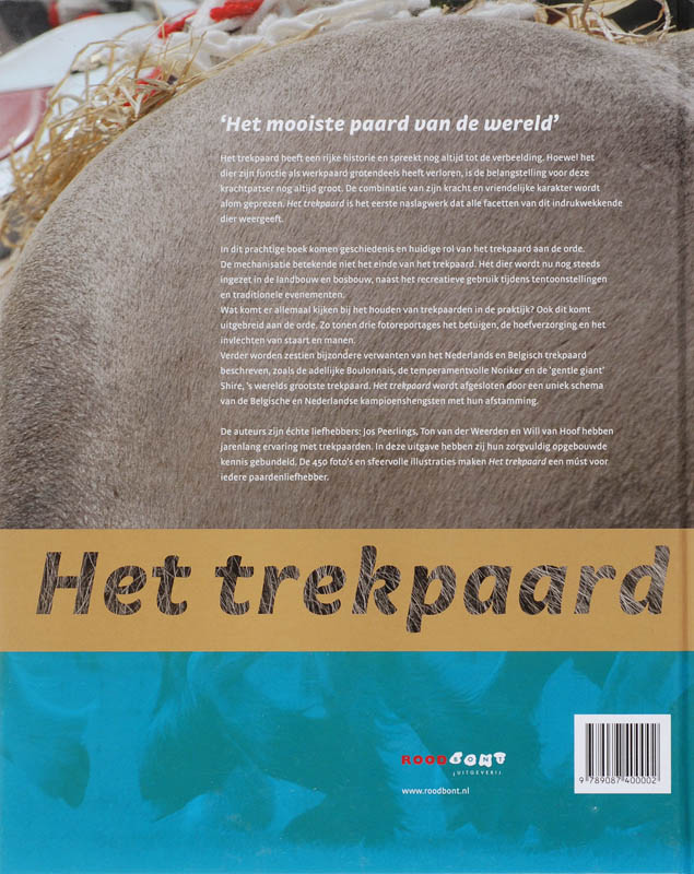 Het trekpaard achterkant