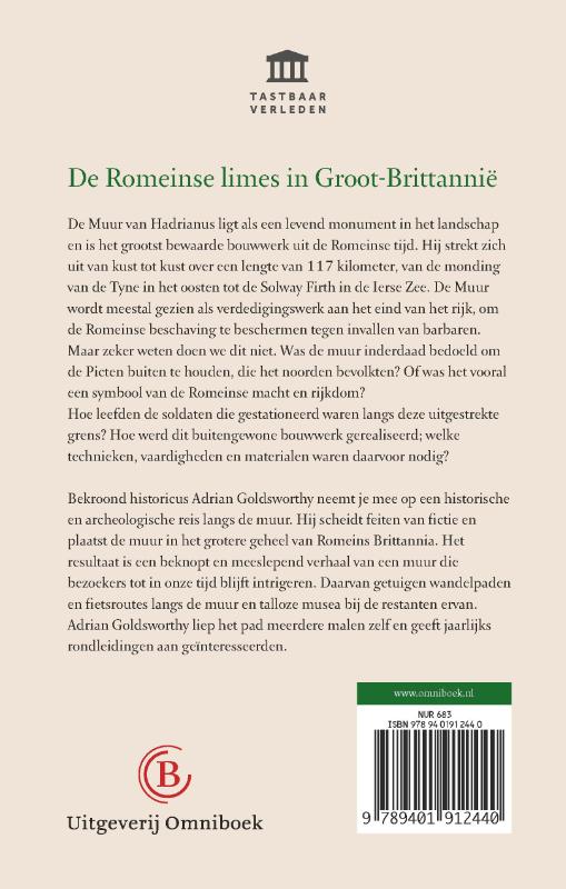De Muur van Hadrianus / Tastbaar verleden achterkant
