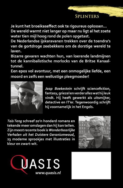 IJsvaarders van de Noordzeetoendra / Splinters achterkant