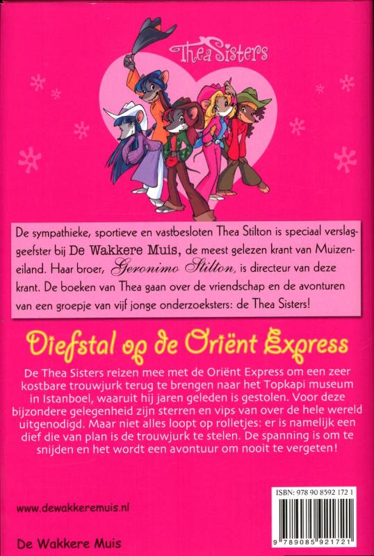 Diefstal op de Oriënt Express / Thea Sisters / 10 Diefstal op de Oriënt Express / Thea Sisters / 10 achterkant
