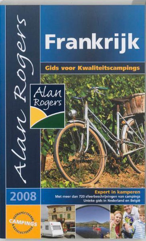 Alan Rogers Campinggids / 2008 Frankrijk