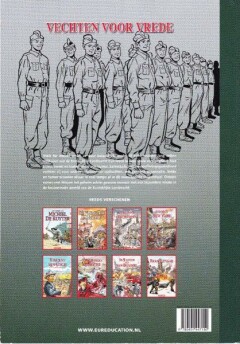 Vechten voor vrede / Eureducation Vechten voor vrede / Eureducation achterkant