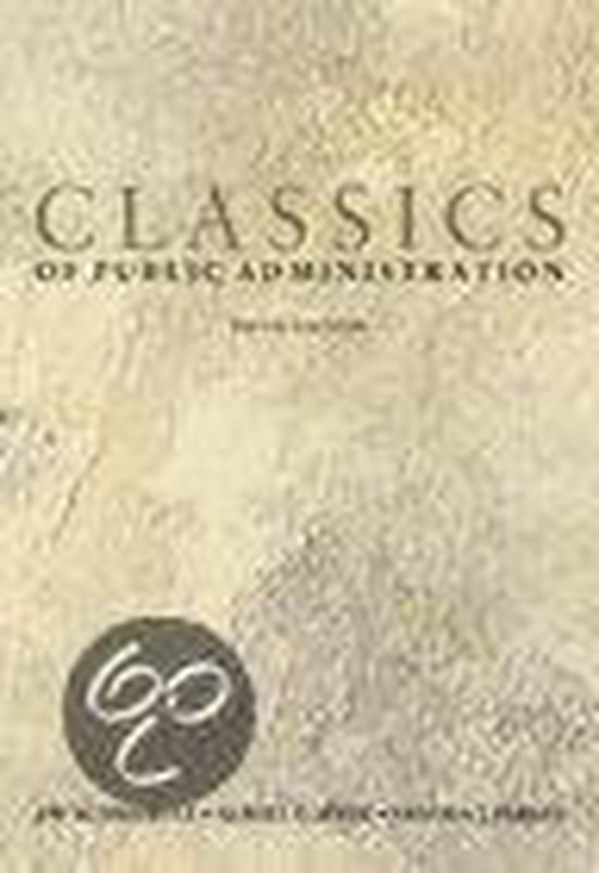 Classics Publ Admin 5e