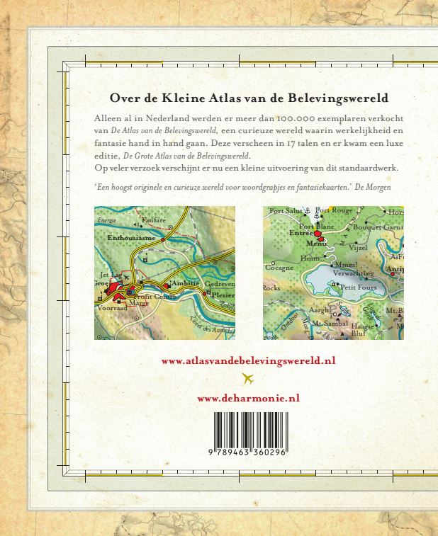 De kleine atlas van de belevingswereld achterkant