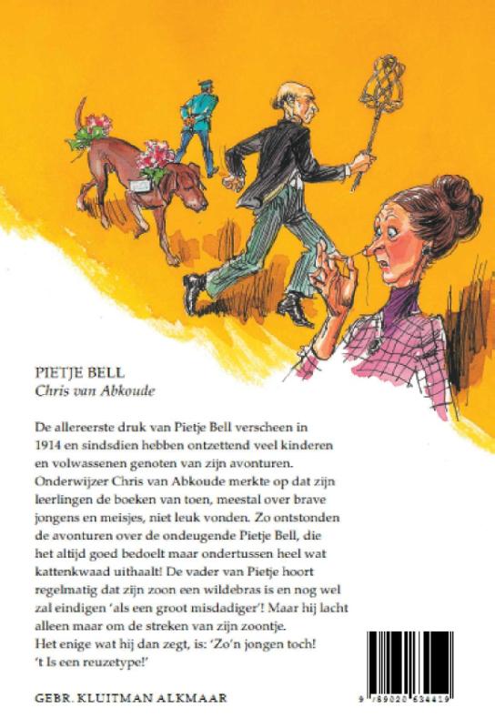 Pietje Bell serie  -   Pietje Bell achterkant