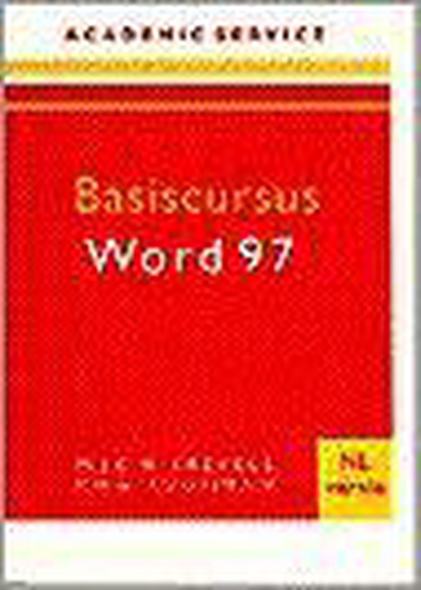 Basiscursus Word 97 / NL versie / Basiscursussen