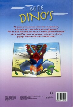 Bij de dino's / Dolle dierenmix achterkant