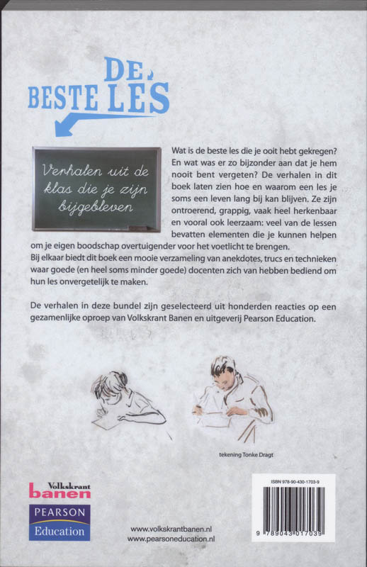De beste les achterkant