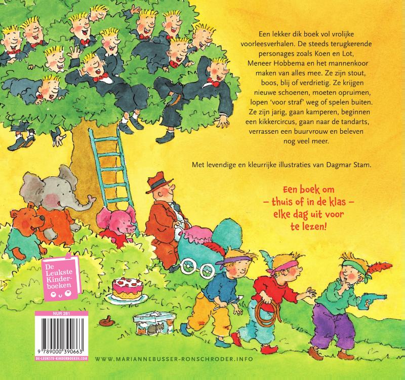 Het grote voorleesboek voor kleuters achterkant