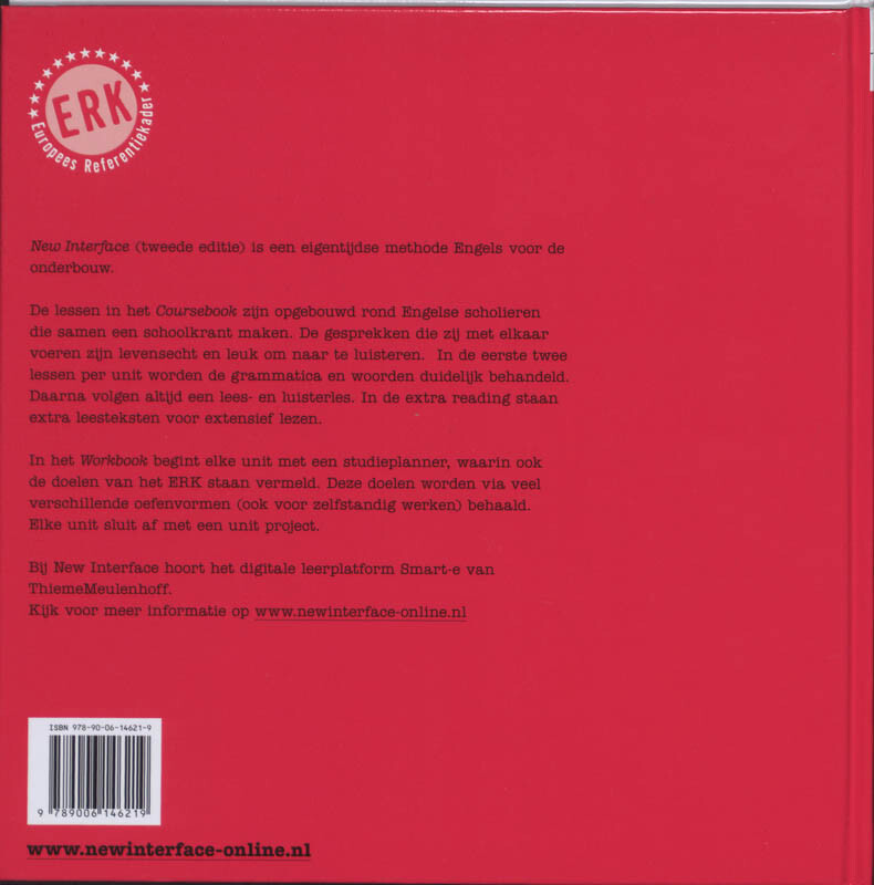 New Interface Red label Coursebook 2 achterkant