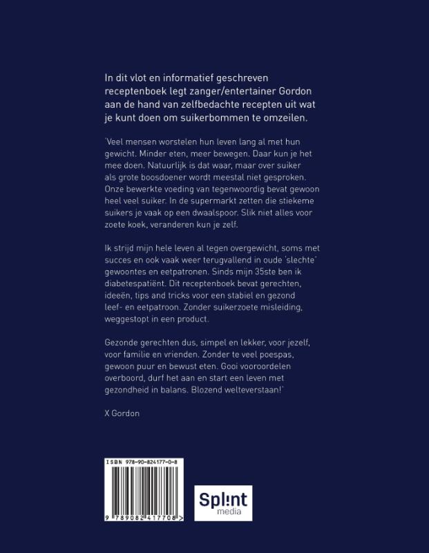 Ik ben niet van suiker achterkant