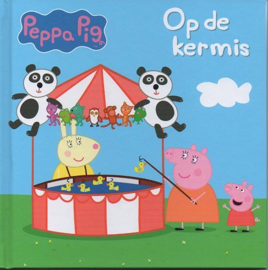 Peppa Pig - Op de kermis - Voorleesboek met harde kaft