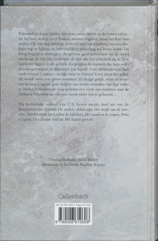 De reis van het drakenschip / De Kronieken van Narnia / 5 De reis van het drakenschip / De Kronieken van Narnia / 5 achterkant