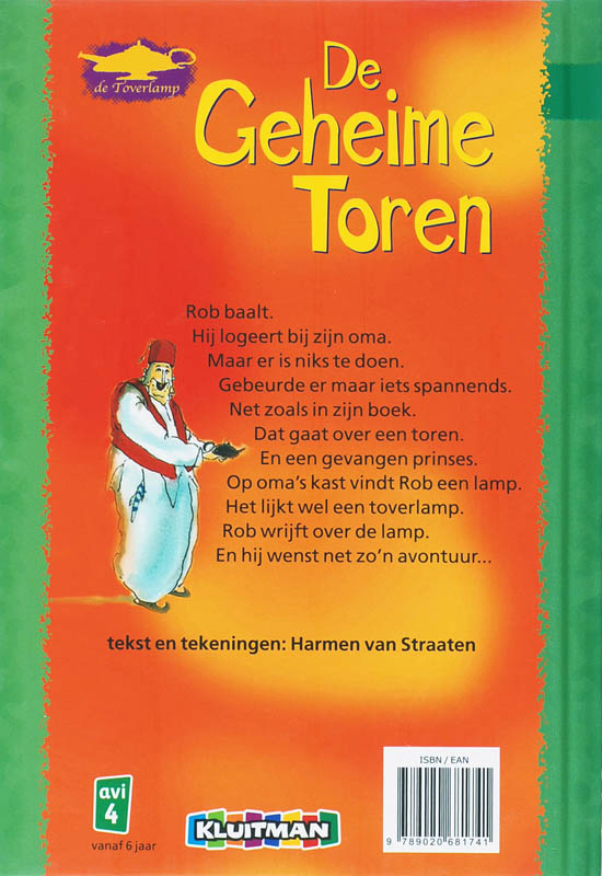 De geheime toren / De Toverlamp De geheime toren / De Toverlamp achterkant