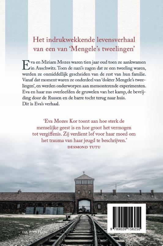 De tweeling van Auschwitz De tweeling van Auschwitz achterkant