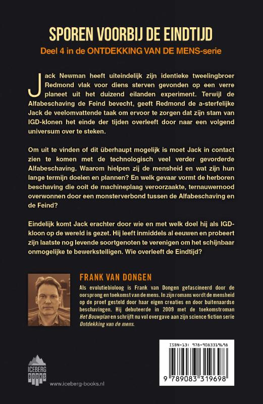 Sporen voorbij de Eindtijd / Ontdekking van de mens / 4 achterkant