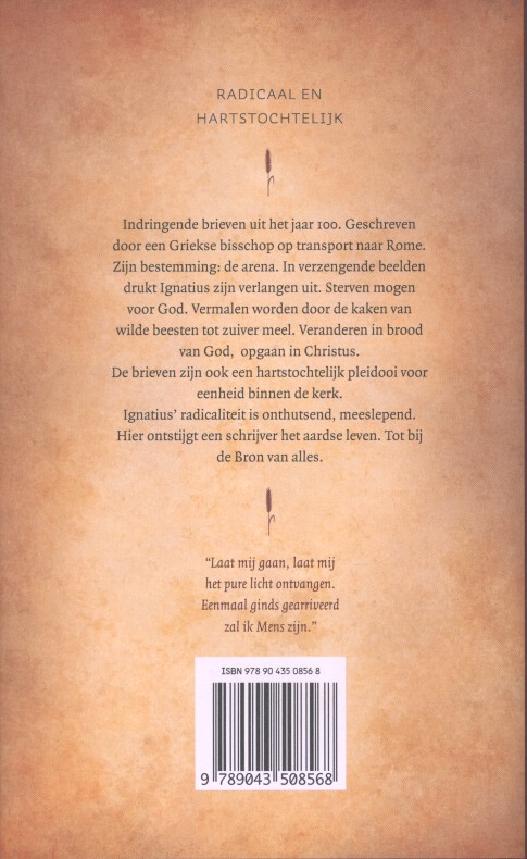 Graan van God Graan van God achterkant