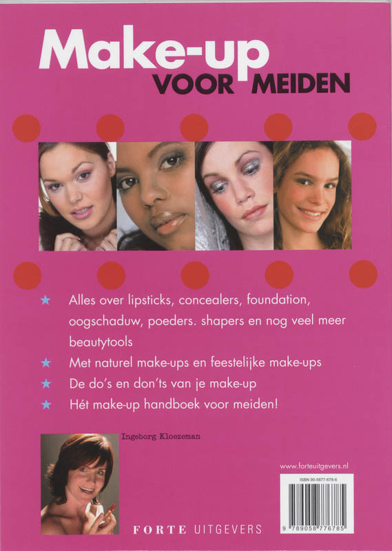 Make-Up Voor Meiden achterkant
