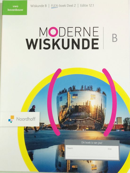 Moderne Wiskunde ed 12.1 vwo B 2 FLEX leeropdrachtenboek