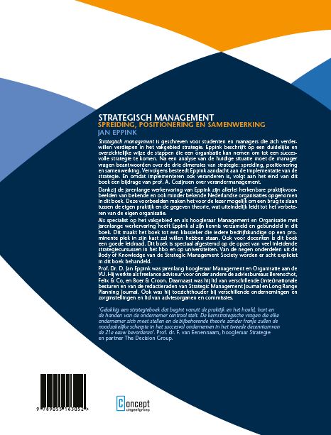 Strategisch management Strategisch management achterkant