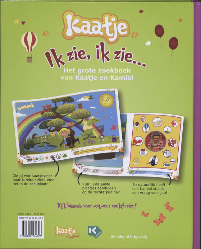 Ik Zie, Ik Zie Het Grote Zoekboek achterkant