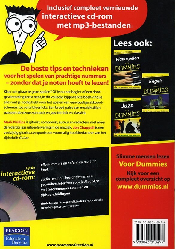 Gitaarspelen voor Dummies / Voor Dummies achterkant