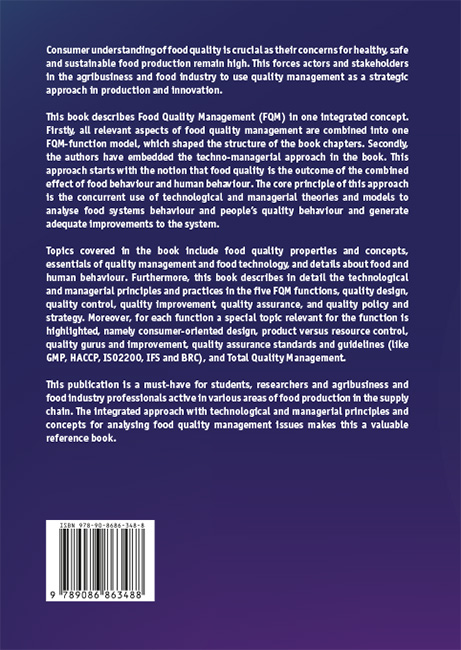 Food quality management achterkant