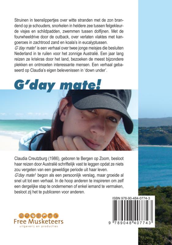 G'Day Mate! achterkant